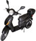 Tecnobike Shop Bici Elettrica a Pedalata Assistita Biciclette Elettroniche Alimentate Velocipede Vitale NJT-007 250W 20Ah 48V Batteria A Grafene Bluetooth (Nero Opaco)