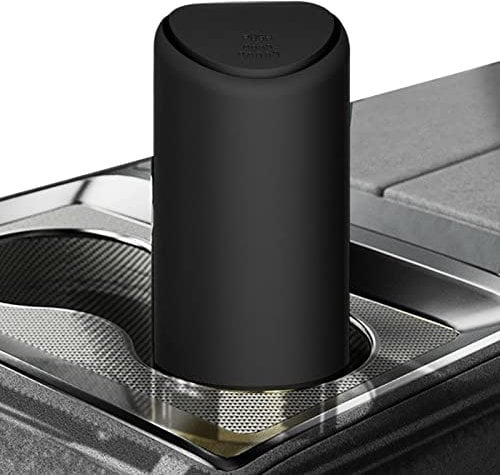 Yusheng Pattumiera portabicchieri per Auto | Bicchiere per rifiuti automobilistici in Silicone | Scatola portaoggetti Multiuso per Auto, per Interni Auto, casa, Ufficio