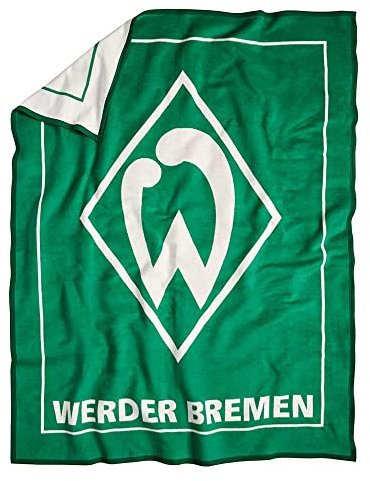 Werder Bremen SV Veloursdecke Raute ca. 150 x 200 cm