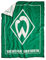 Werder Bremen SV Veloursdecke Raute ca. 150 x 200 cm
