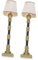 Operitacx 2st Puppenhaus Stehlampe Puppenhaus-led-schreibtischlampe Miniatur-led-lampe Puppenhaus Schreibtischlampe Mini-hausleuchten Zartes Mini-licht Puppenhausmöbel Harz Beleuchtung Fein