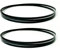 GISTEQ Lames de scie à Ruban 2320x12.7x0.5mm 3 4 6 10 14 TPI Lame de scie à Ruban en Carbone for TC-SB 305 U -2 pièces(4TPI)