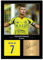 Icons Wall Art Cristiano Ronaldo Al Nassr FC signiertes Foto, A4, gedrucktes Foto, Geschenk für Al Nassr FC-Fans, digital reproduziert, Signatur ungerahmt