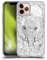 Head Case Designs Offizielle Mad Dog Art Gallery Elefanten reiten Schwarz und Weiss Doodle Softgelhülle Kompatibel Mit Apple iPhone 11 Pro Und Kompatibel Mit Magsafe Zubehör