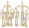 TsoLay Künstler-Schaufensterpuppe, Modell-Set, Holzpuppe, Zeichnung, bewegliche Figur, Modell-Set mit Ständer, flexible Gelenkpuppe, 6-teilig