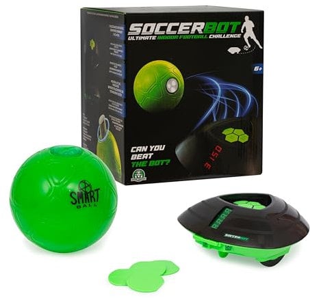 Smart Ball, Soccer Bot, Robot entraineur de football en intérieur, Solo ou Multijoueur, Pour les enfants à partir de 6 ans, MR100