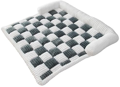 Topchances Dog Bed Cover, Pet Couch Covers for Sofa,Dog Sofa Bed Mat,Furniture Protector Pet Sofa Mat for Dogs and Cats(Blue Grey,90×90cm)