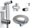 Kit de Douchette de Bidet en Acier Inoxydable, Vaporisateur de Toilette Douchette à Main avec 1.5m Tuyau et Support, Kit Douchette WC Complet, Pulvérisateur de Bidet à Main pour Hygiène Personnelle