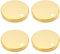 HARY Gold Toilet Seat Hinges 4Pcs Quick Release Fixings 60Mm Universal Toilet Seat Hinge Covers