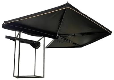 SIJYG1 toldo Coche Toldo Universal para Coche Tienda de campaña de Calidad de 270 Grados toldo Lateral para Techo Tienda Trasera emergente para Coche toldo para Coche toldo baca Coche
