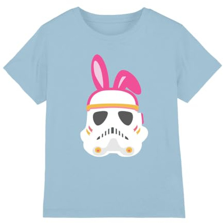 Star Wars Boy's Easter Bunny Stormtrooper Unisex Kids T Shirt T-Shirt