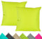 JACK 2er Set 40x40cm Outdoor Kissenhülle Kissenbezug Wasserfest Sitzkissen Lounge Kissen Garten Stuhl Lotus Effekt, Farbe:Limette