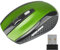 LIXSAZSE Computer 2.4Ghz Wireless Optical Mouse with USB Receiver Quick Speed 6 Buttons Gaming Mice Desktop PC Laptop Portable, Green, 98 * 59 * 30mm