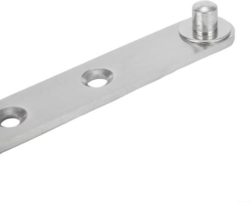 Elegantes bisagras de puerta de acero inoxidable que ofrecen un uso seguro con una funcionalidad giratoria de 360 grados (L)