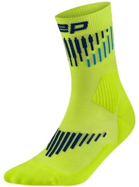CEP Core Run Merino Mid 3.0 Laufsocken Herren – Atmungsaktive Merino Socken & Kompressionssocken für Herren zum Laufen & Sport – Leistungsstarke Laufsocken mit hohem komfort