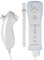 YiYunTE 2 In 1 Telecomando Motion Plus per Wii e Wii U Game Remote Controller Motion Plus e Nunchuk Controller per Wii e Wii U con Custodia in Silicone e Cinturino da Polso - Bianca
