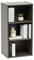Iris Ohyama, Bücherregal, Beistellmöbel, 3 Feste Regale,Design, Modular, Büro, Schlafzimmer, Wohnzimmer- Module Shelf MDB-3 - Graue Eiche