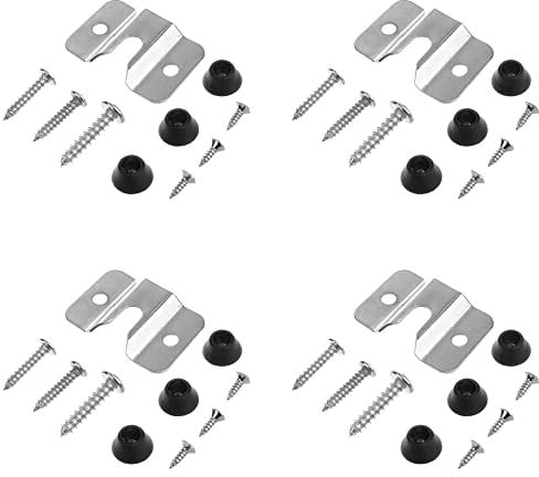 CyeeLife 4 Set Dart Board Wandhalter für Steeldart Boards,Dartscheiben Zubehör Halterung zum Aufhängen