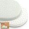 2-Pack Bio Spannbettlaken Babybett für Mädchen, Jungen - 100% Baumwolle Spannbettlaken Kinderwagen, Spannbettlaken Stubenwagen & Wiegen Matratze Bezug, Unisex Beistellbett Spannbettlaken (Herb)