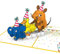 papercrush® x Die Maus Pop Up Geburtstagskarte „Geburtstagspolonaise“ - Lustige 3D Glückwunschkarte mit der Maus, Elefant und Ente für Kinder, Einladungskarte zum Kindergeburtstag von Mädchen & Jungen