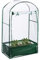 Relaxdays Serre de Balcon avec Sac de Plantation, HLP : 153 x 89 x 49 cm, Film Plastique, PVC & Acier, Transparent/Vert