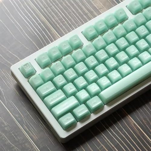 142 Keys SA Profile PBT Doubleshot Keycaps Translucent Keycap Set Fit for 61/64/87/104/108 Cherry Mx Switches ISO ANSI Mechanical Keyboard