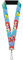Buckle-Down Lanyard-1.0-Ariel, Flunder & Sebastian/Sparkles Blue, Mehrfarbig, Einheitsgröße