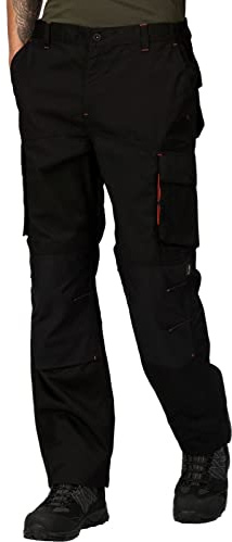 Regatta TRJ366R38800 Heroic Worker Trouser, Size 38 Regular, Black