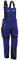 Grizzlyskin Latzhose Kornblau/Schwarz N70 - Workwear Arbeitshose für Männer & Damen, Unisex Blaumann, Codura-Schutzhose mit vielen Taschen