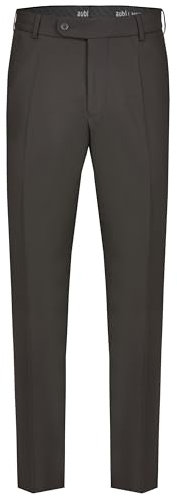 aubi: Herren Sommer Businesshose Anzughose Cool Finish Flat Front Modell 26, Farbe:schwarz (50), Größe:33