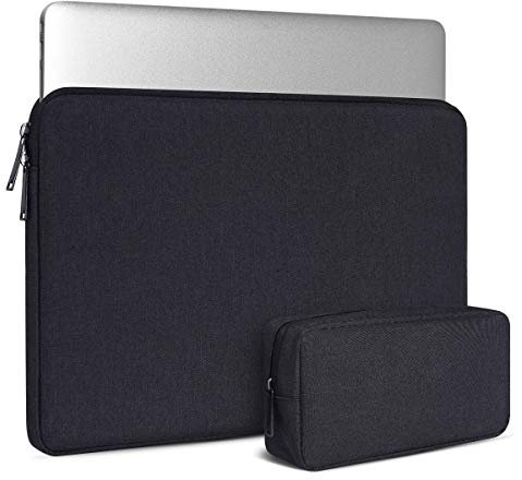 15.6 Inch Laptop Case Bag for HP Pavilion/Envy x360, ASUS VivoBook/ZenBook 15, HP Dell Lenovo Samsung MSI Acer Chromebook Notebook Computer Case, Black
