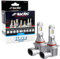 SIMONI RACING ZR2 Led Conversion ILuz, Lampadine HIR2 a LED per Auto, 6500K luce Bianca