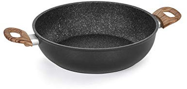 Barazzoni Spa Tegame ø28cm Granitica Extra Eco Legno Rovere