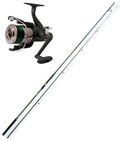 Canna Pesca Carpfishing Con Mulinello E Filo Canne Carp Fishing Carbonio