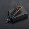 HCMA Classique Plume de Paon Broche écharpe Boucle épinglettes et Broches Bijoux Pont Costume Mariage Hommes Accessoires