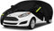 Autoabdeckung Ersatz für Ford Fiesta 2008-2022, Auto Abdeckplane Autogarage Autoplane Ganzgarage Wasserdicht Vollgarage Reflexionsstreifen 210T (for Fiesta)