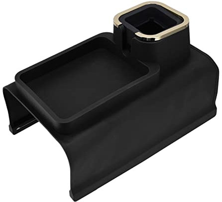 Couch-GeträNkehalter, Sofa-Armlehnen-Ablage, Silikon-Anti-Spill- und Anti-Rutsch-Sofa-GeträNkehalter FüR Fernbedienung, Snacks, Handy, OhrhöRer, Geschenk FüR Mama, Papa, Oma oder Opa Schwarz