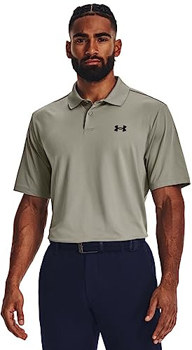 Under Armour Mens Golf Polo Shirt, Grove Green 504, XXL