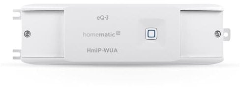 Homematic IP Smart Home Universal Schaltaktor – 0-10 V, Unterputz, Beleuchtung dimmen, Belüftung schalten, Licht schalten, 154761A0, Weiß