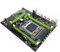 BRIUERG X79 Pro placa base de repuesto LGA 2011DDR3 con soporte Xeon E5 V1 V2 E5-2650V2 2680 2640 2670 procesador