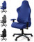 Housses de chaise de gaming, Housses de chaise de jeu Extensibles Housse Chaise Gaming Universel Housse de Chaise de Bureau Lavable Housse de Chaise pour chaise de jeu d'ordinateur, de course (Bleu)