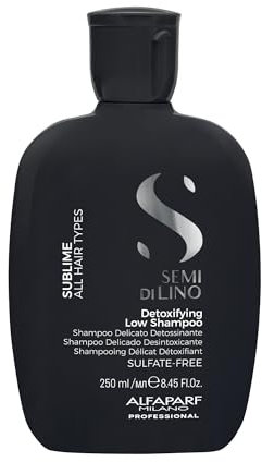Alfaparf Milano Semi Di Lino Sublime Detoxifying Low Shampoo 250ml - sanftes entgiftendes Shampoo
