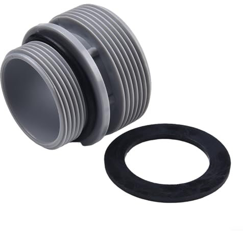 EpheyFIF 4560 Schlauch-Umrüstadapter-Set für Intex 40 mm auf 1 1/2 Zoll, Umrüstsatz für Intex Poolschlauchanschluss, Poolpumpe, Sandfilter, oberirdische Poolteile (1 x Adapter)