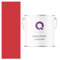 Q-COVER Latexfarbe 5 L Feuerrot Innenfarbe Wandfarbe Deckenfarbe Klasse 3 Mattfarbe Scheuerfest Hohe Deckkraft