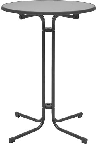 kaiserkraft | Stehtisch im Außenbereich | HxØ 1100 x 800 mm | anthrazit