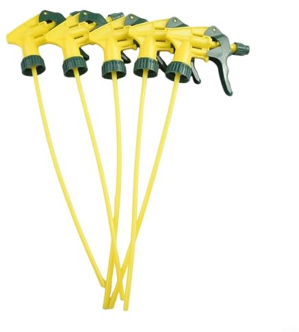 5PCS Acid Resistant Sprayer Triggers Resistant Spray Bottle Nozzles Heads Compatible With Liquids