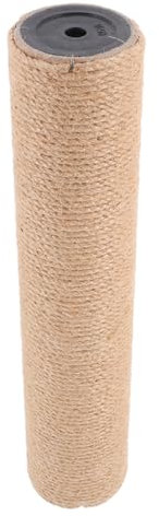 Levemolo Rascador De Gato Vertical De Jute Poste De Arañazo Decorativo y Accesorio para Muebles Reemplazo Fácil y Funcional para Gatos y Gatitos