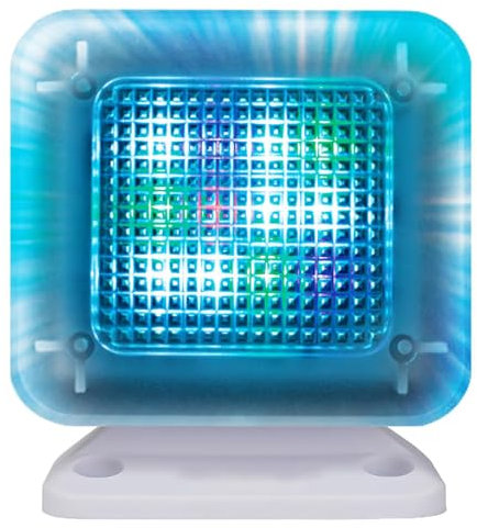 Simulatore TV finto con timer per la sicurezza domestica, lampada a LED antieffrazione con sensore di luce, accensione automatica per quando nessuno è a casa