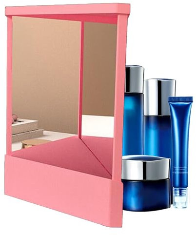 Professioneller echter Spiegel, echter Spiegel ohne Umkehr - Nicht umkehrbarer Spiegel - Echter Spiegel für echtes Bild, nicht umgekehrt, echte Reflexion, persönliche Make-up-Spiegel für Make-up-Wasch