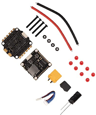 RiToEasysports RC Drone Flight Controller Set, F4 V3s Plus FC Flugcontroller 4 in 1 60A Bürstenlosen ESC -Set RC -Drohnen -Teilen für FPV RC -Drohne